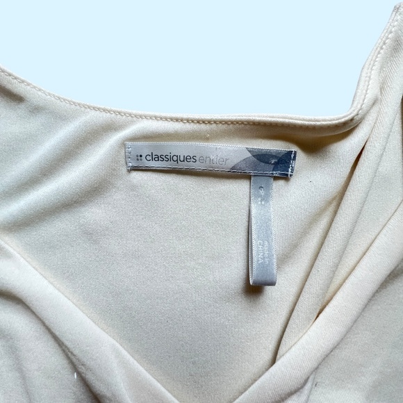 Ivory Top by Classiques Entier Size Small - Picture 3 of 4